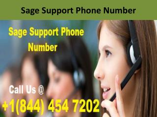 Sage Technical Support Phone Number