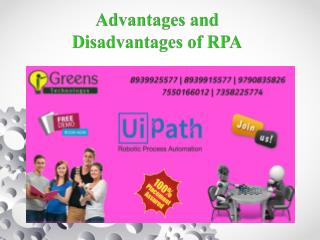 Advantages and Disadvantages of RPA