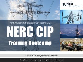 NERC CIP Training Bootcamp From Tonex