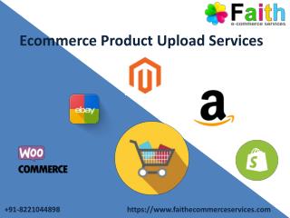 Ecommerce Product Upload Services