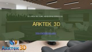 Architectural 3d rendering services