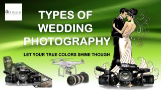 Types of wedding photography