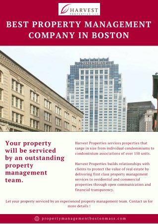Best Property Management Company In Boston