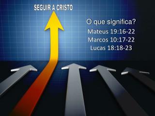 SEGUIR A CRISTO