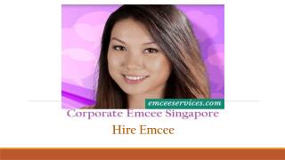 Hire Emcee Singapore and Know What can an Emcee do for your Need