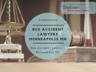 SiebenCarey’s Top Bus Accident Lawyer Minnesota