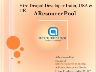 Hire Drupal Developer India, USA & UK
