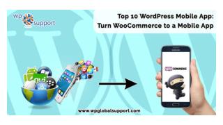 WordPress Mobile App: Turn WooCommerce to Mobile App