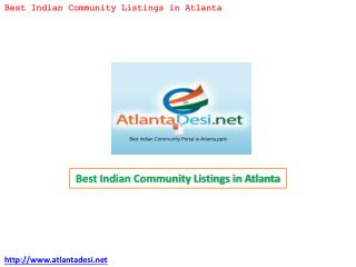 Best Indian Community Listings in Atlanta