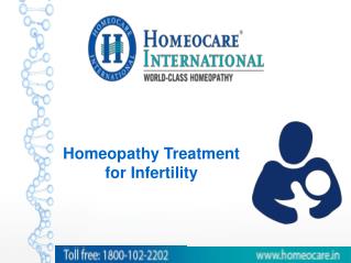 Homeopathy Treatment for Infertility