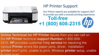 Error Help HP Printer Number 1800-608-2315