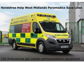Handsfree Help West Midlands Paramedics Save Lives