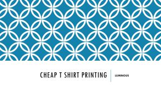 Best cheapest T shirt Printing Company