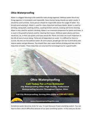Ohio Waterproofing
