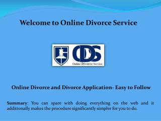 divorce application fee, online divorce application, divorce online