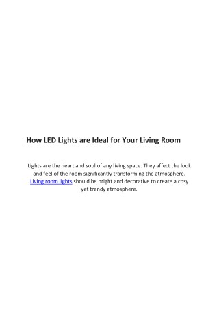 Living Room Led Light, LED Bulbs, Smart Led light