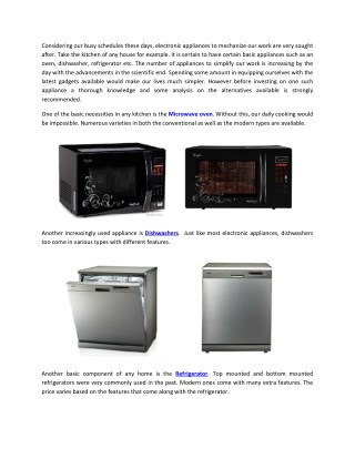 Kitchen Appliances Shopping in India – Lotus Electronics