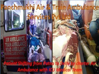 Get a prominent Medical Air Ambulance Service in Delhi