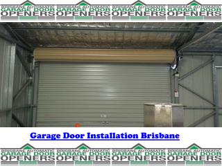 Garage Door Installation Service Brisbane