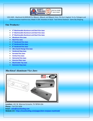 Slimline Step Jaws