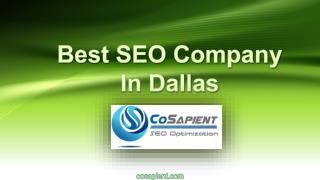 Best seo company in dallas