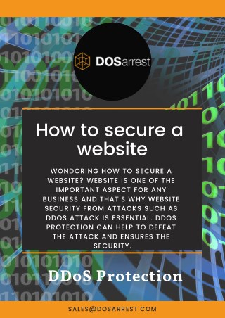 How to secure a website