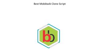 Mobikwik Clone Script