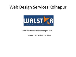 Web Design Services Kolhapur