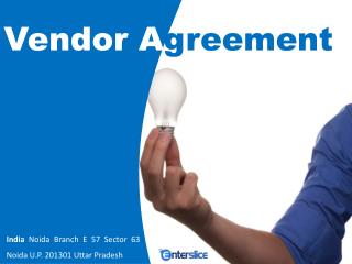 Why Vendor Agreement is Beneficial for the Vendor?