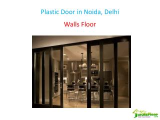 Plastic Door in Noida, Delhi