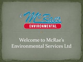 Main Line Pipe Cleaning Services Richmond – McRae’s Environmental Services Ltd