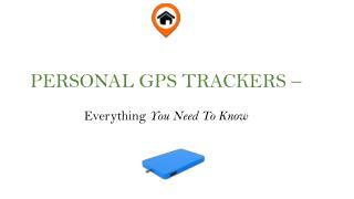 Personal gps tracker everything you need to know