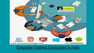Corporate Training Companies In India
