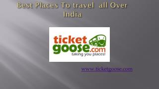 Best Places to visit all over india