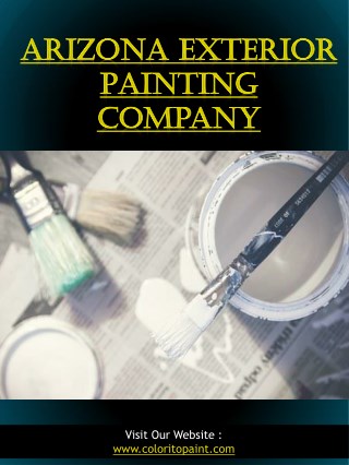 Arizona Exterior Painting Company