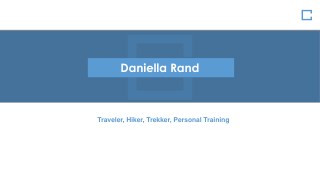 Daniella R Rand - Traveler From San Francisco, California