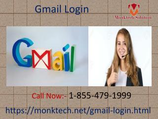 An ideal method for settling Gmail Login issues 1-855-479-1999