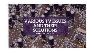 Brampton TV Repair