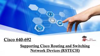 Get Cisco 640-692 Exam Real Questions - Cisco 640-692 Dumps Realexamdumps.com