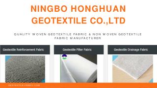 Purchase Non Woven Geotextile Fabric in Affordable Rates