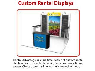 Custom Exhibit Rental