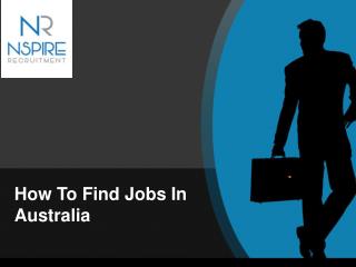 How to find jobs in Australia