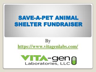 SAVE-A-PET ANIMAL SHELTER FUNDRAISER