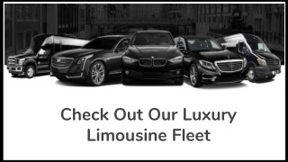 Check Out Our Luxury Limousine Fleet - Ecko Worldwide Transportation