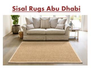 sisal rugs in Abu Dhabi