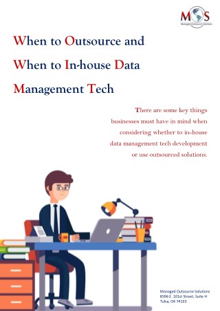 When to Outsource and When to In-house Data Management Tech