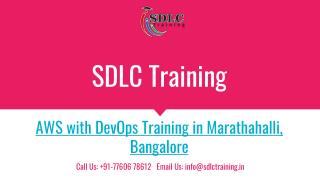 AWS with DevOps Training in Marathahalli, Bangalore
