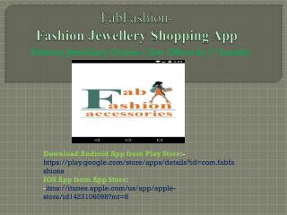 Fashion Jewellery Shopping
