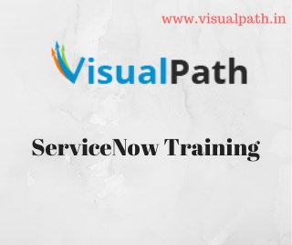 Best ServiceNow Training | ServiceNow Online Training