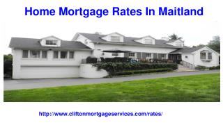 Get The Best Home Mortgage Rates In Maitland, FL || Clifton Mortgage